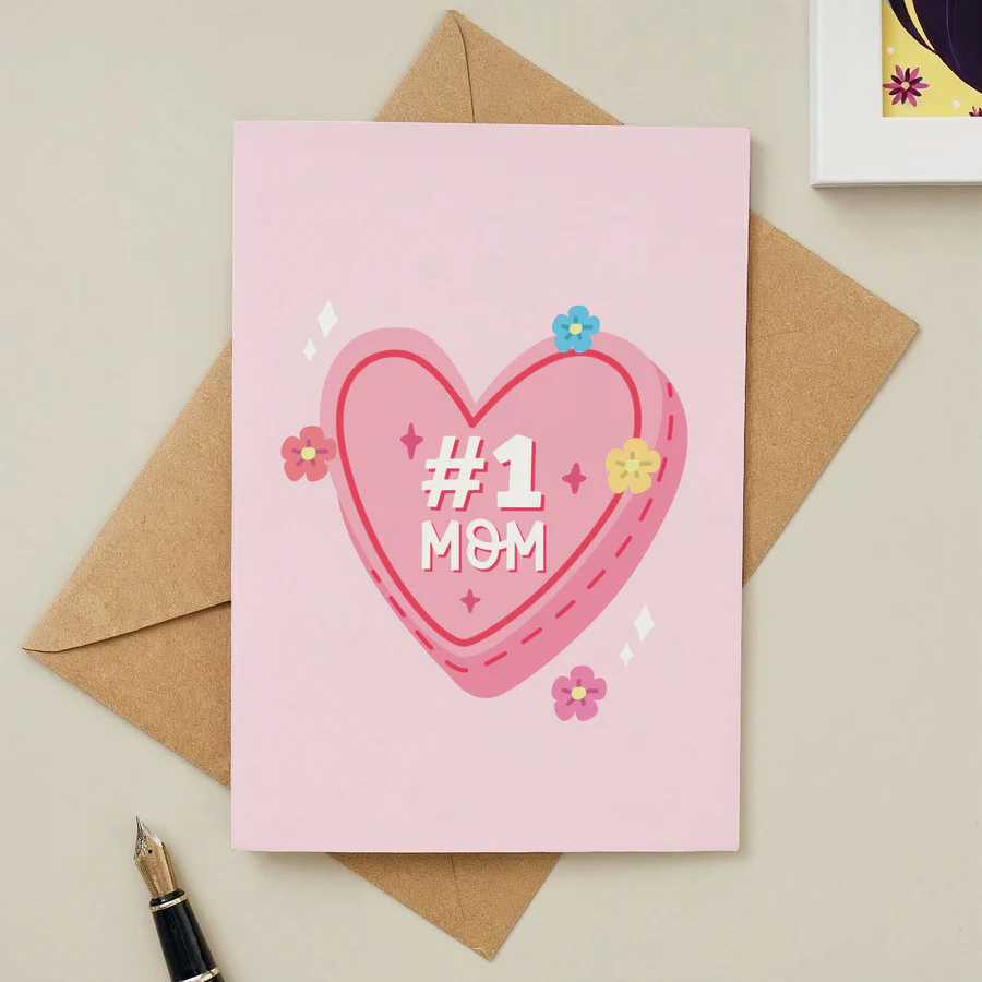 #1 Mom Card - Image 2