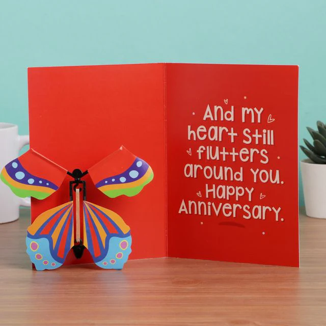 Anniversary Butterfly card - Image 3
