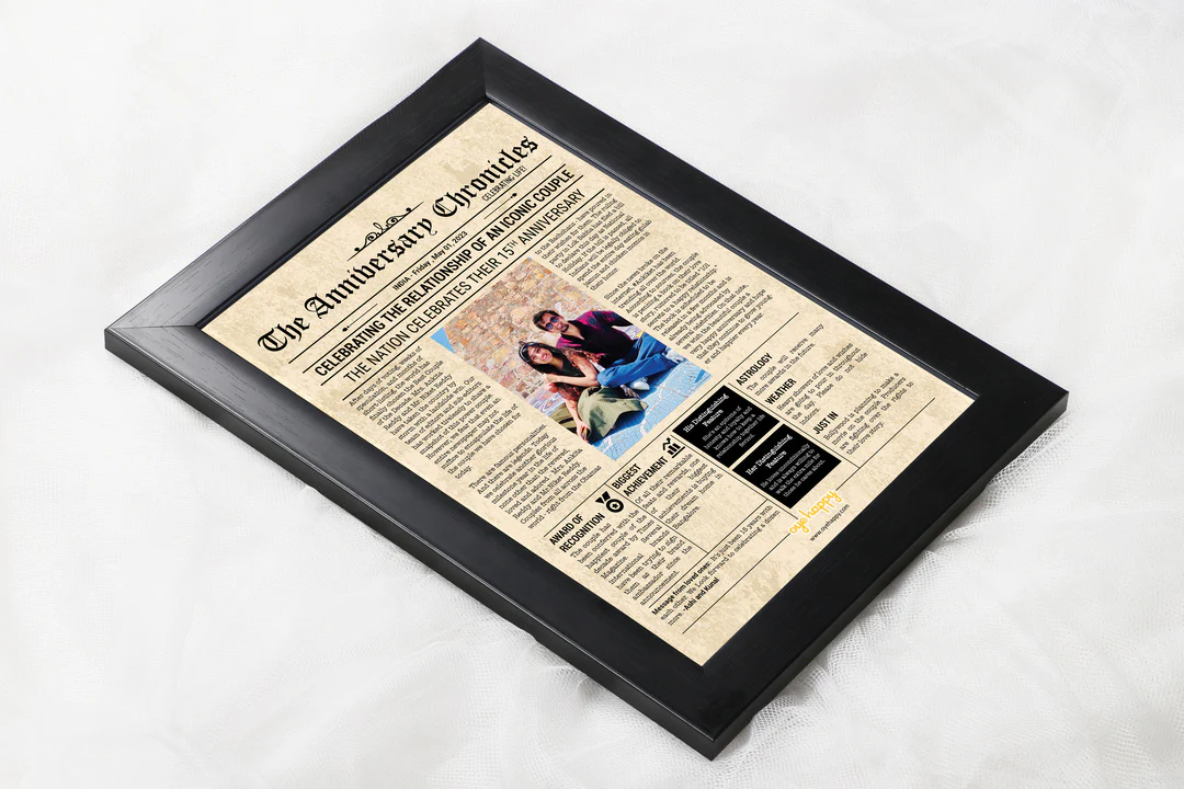 Anniversary Chronicles (with acrylic glass) - Image 2