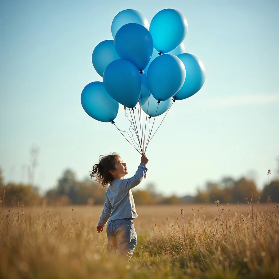 Balloons - Blue - Image 4