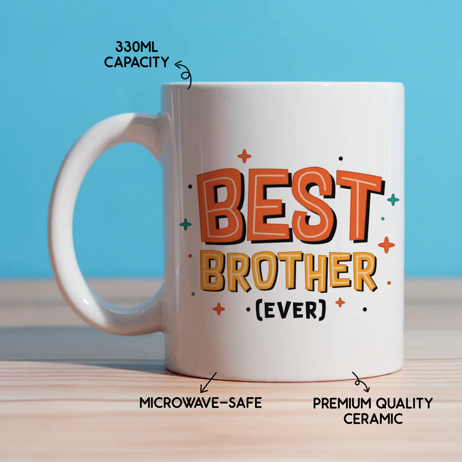 Best Brother Ever Mug - Image 5