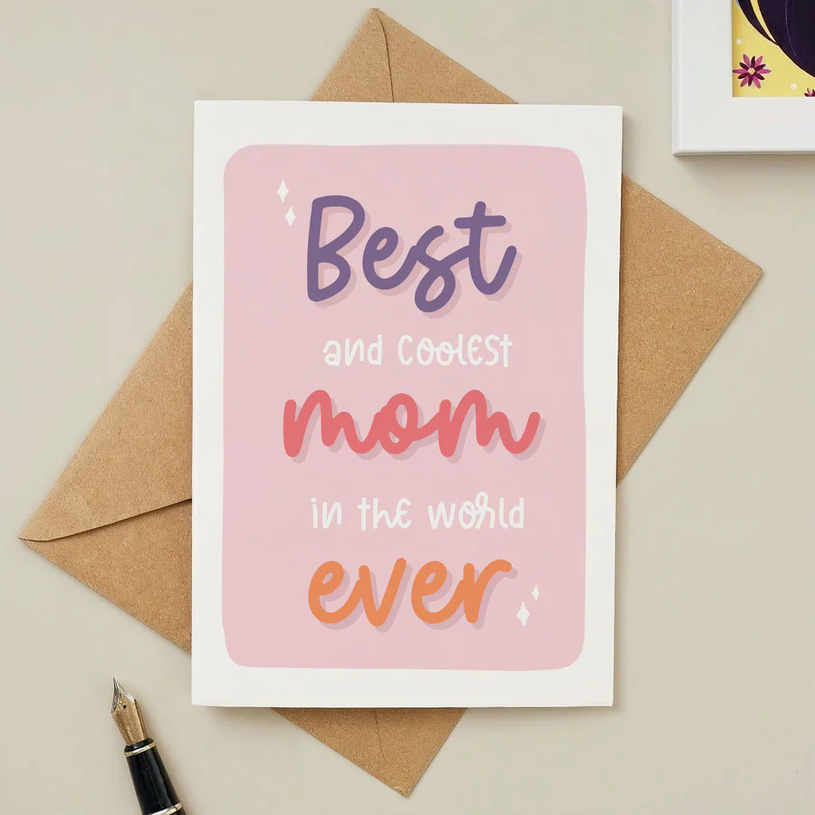 Best & Coolest Mom Ever Card - Image 2