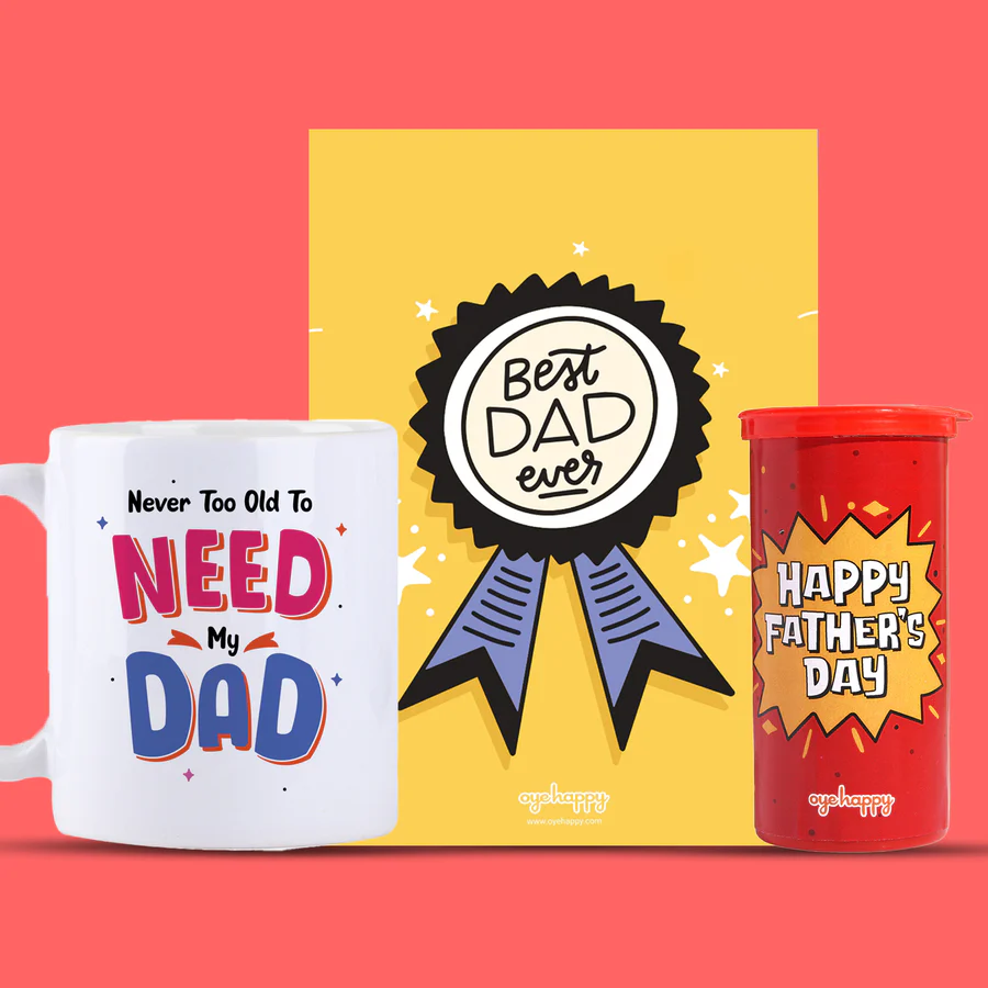 Best Dad Flower Shower Combo