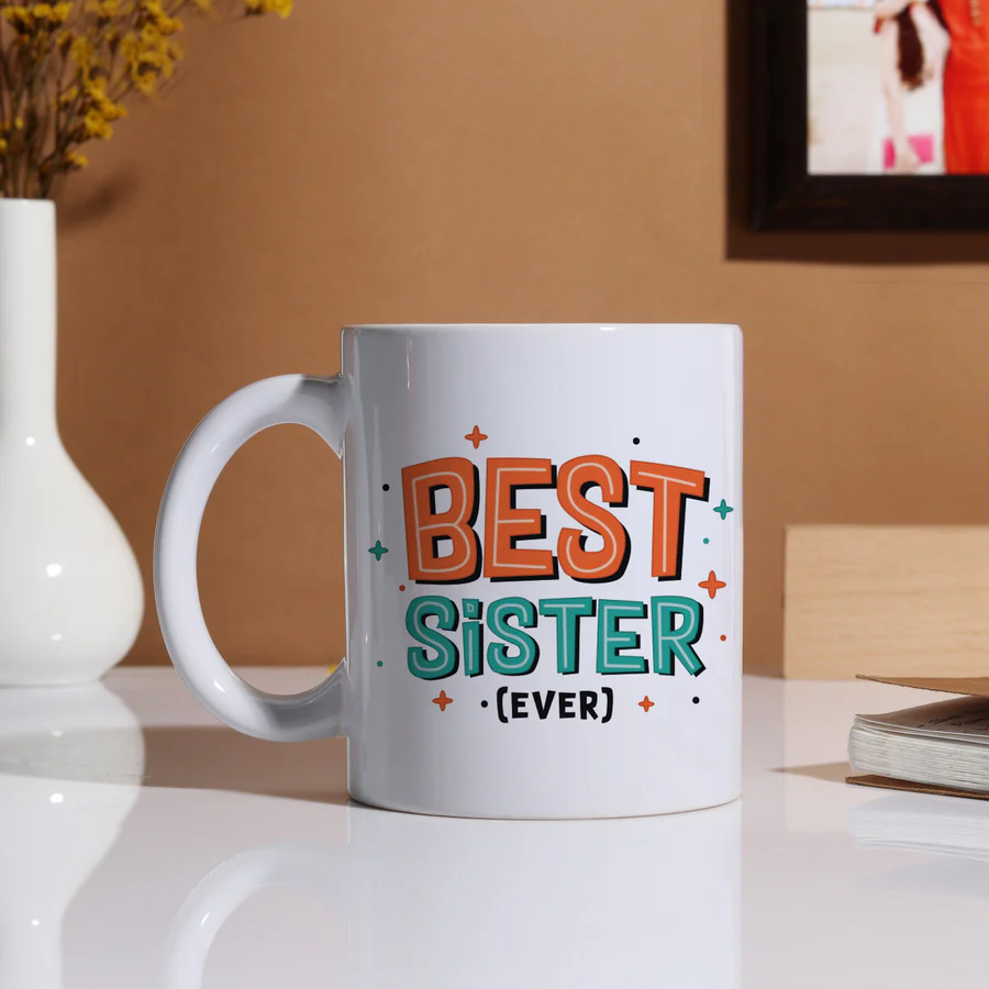 Best Sister Ever Mug - Image 3