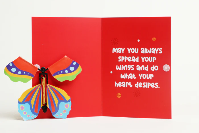 Bhai Dooj Butterfly Card - Image 4