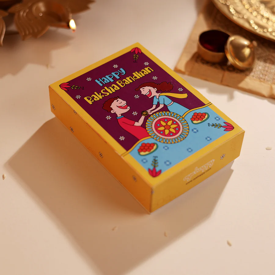 Bhaiya-Bhabhi Rakhi-Blue (Set of 2) - Image 6