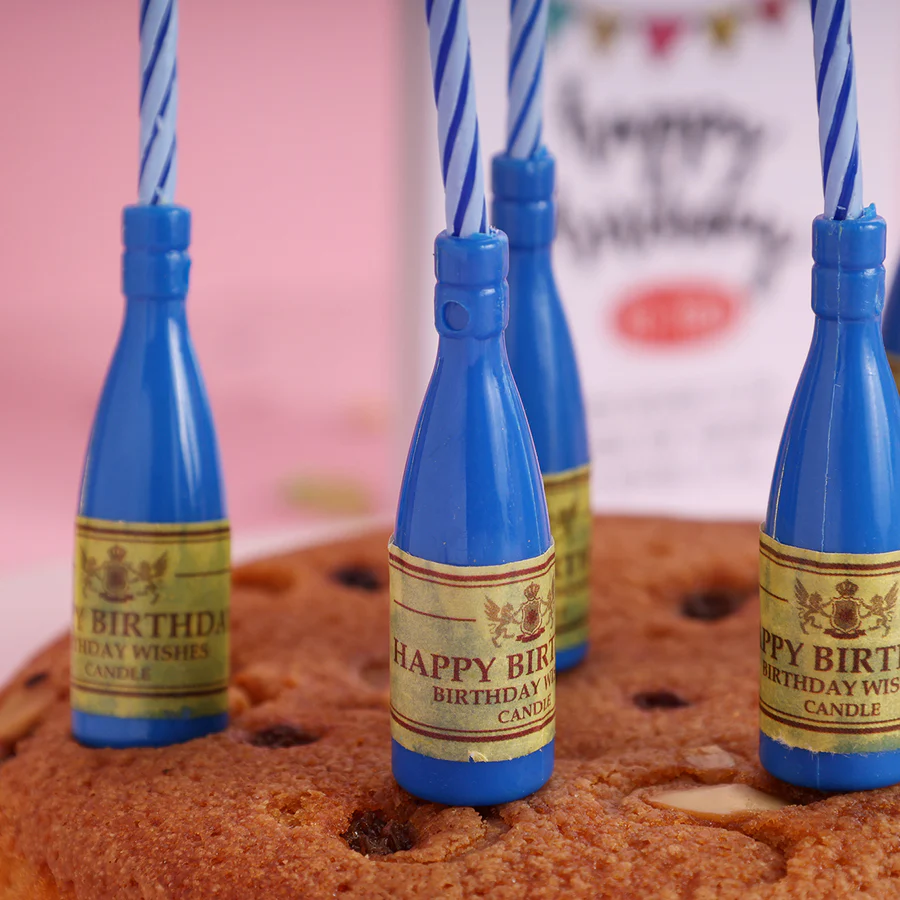 Birthday Champagne Candles - Image 3