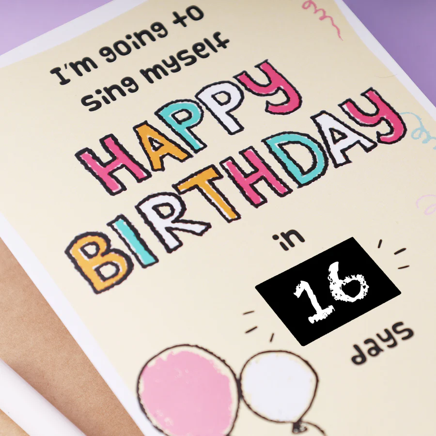 Birthday Countdown Card - Image 5