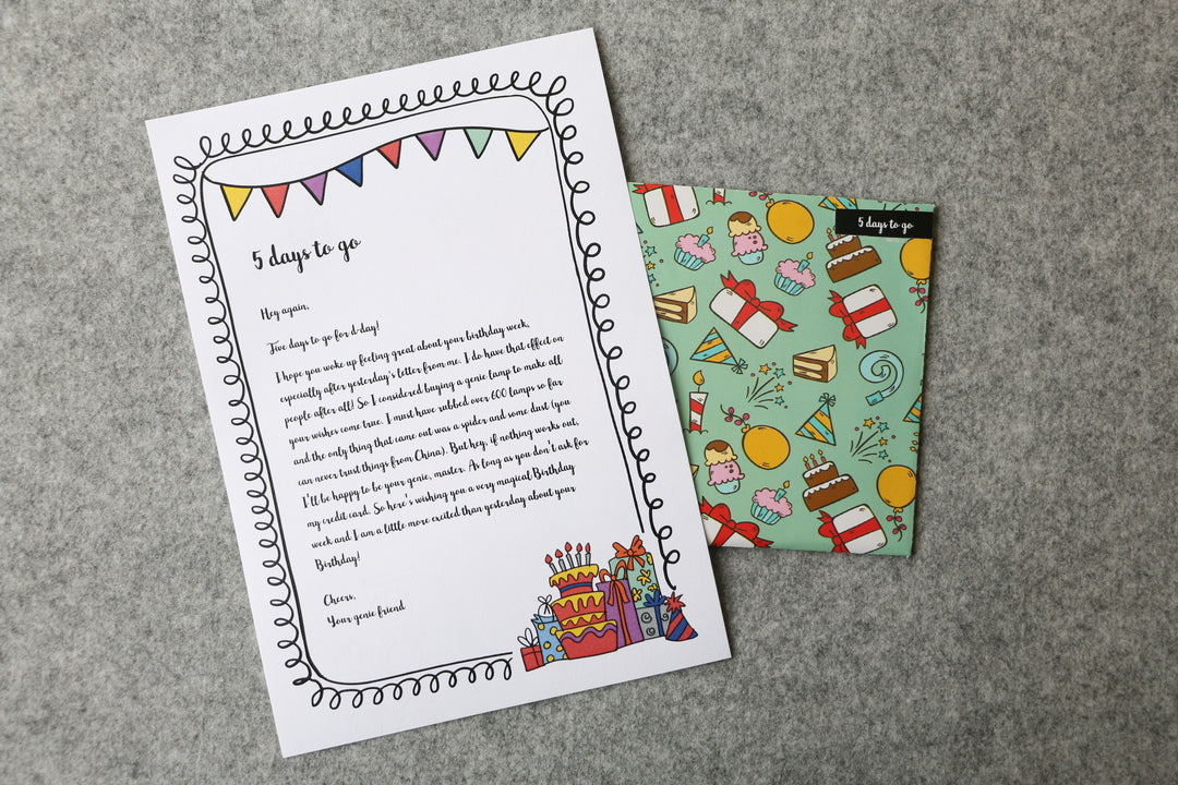 Birthday Countdown Letters - Image 6