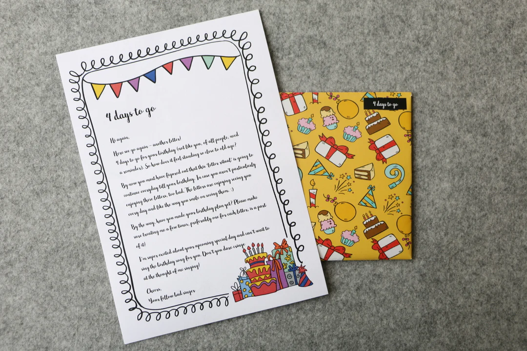 Birthday Countdown Letters - Image 7