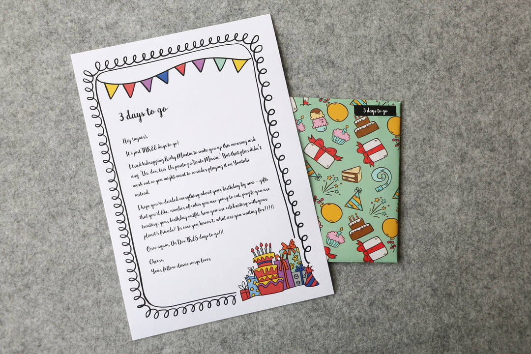 Birthday Countdown Letters - Image 8
