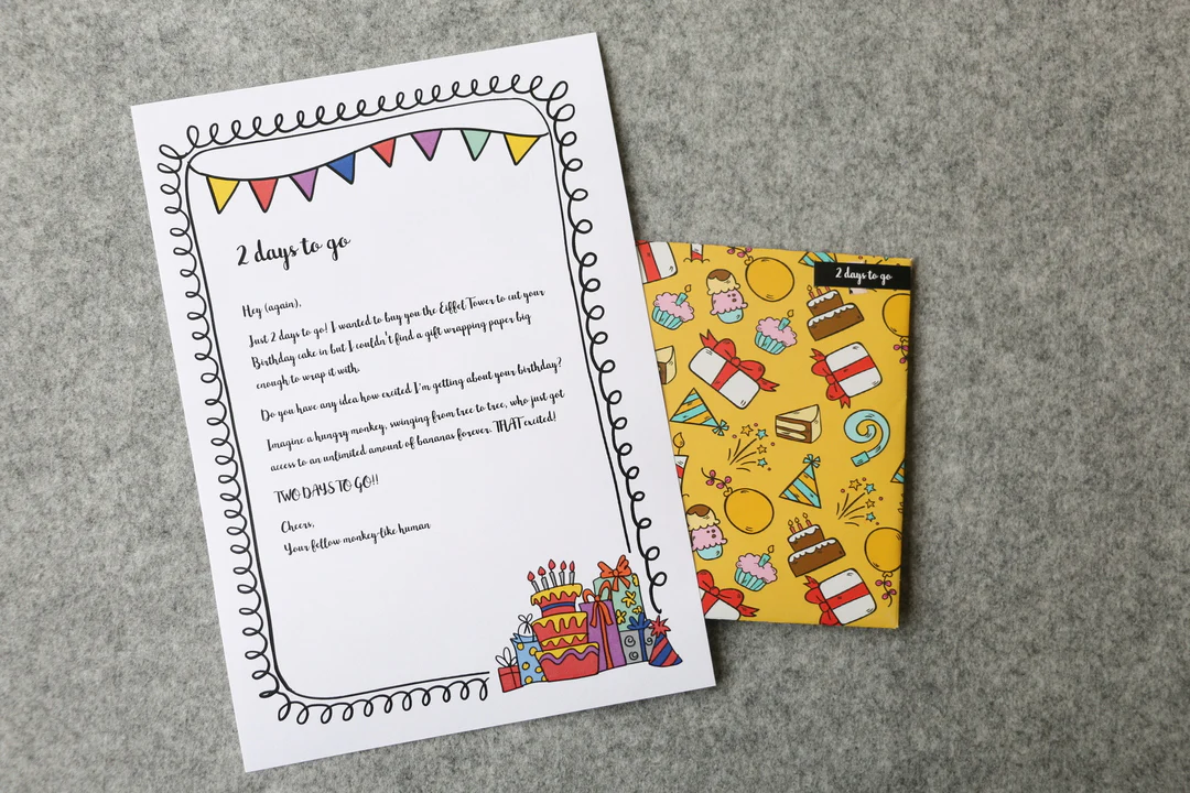 Birthday Countdown Letters - Image 9