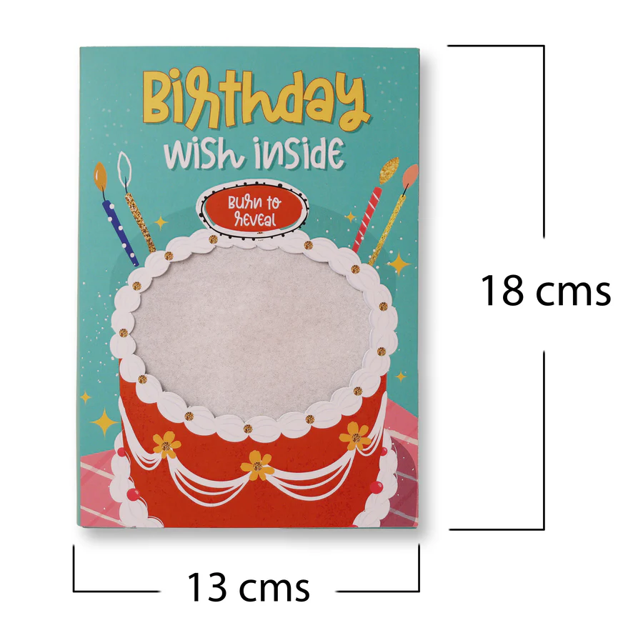 Birthday Hidden Message Fire Card - Image 3