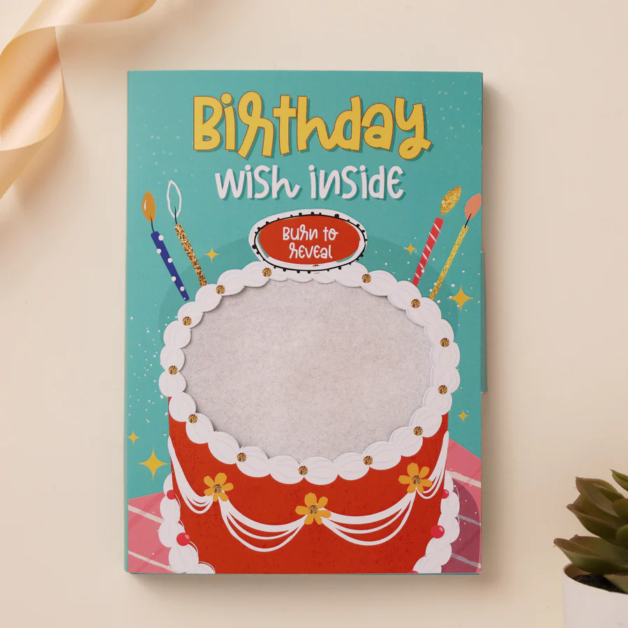 Birthday Hidden Message Fire Card - Image 4