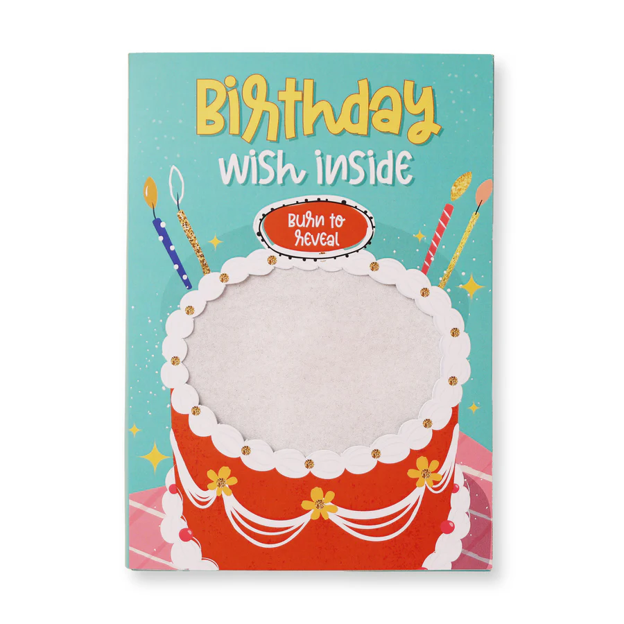 Birthday Hidden Message Fire Card - Image 6