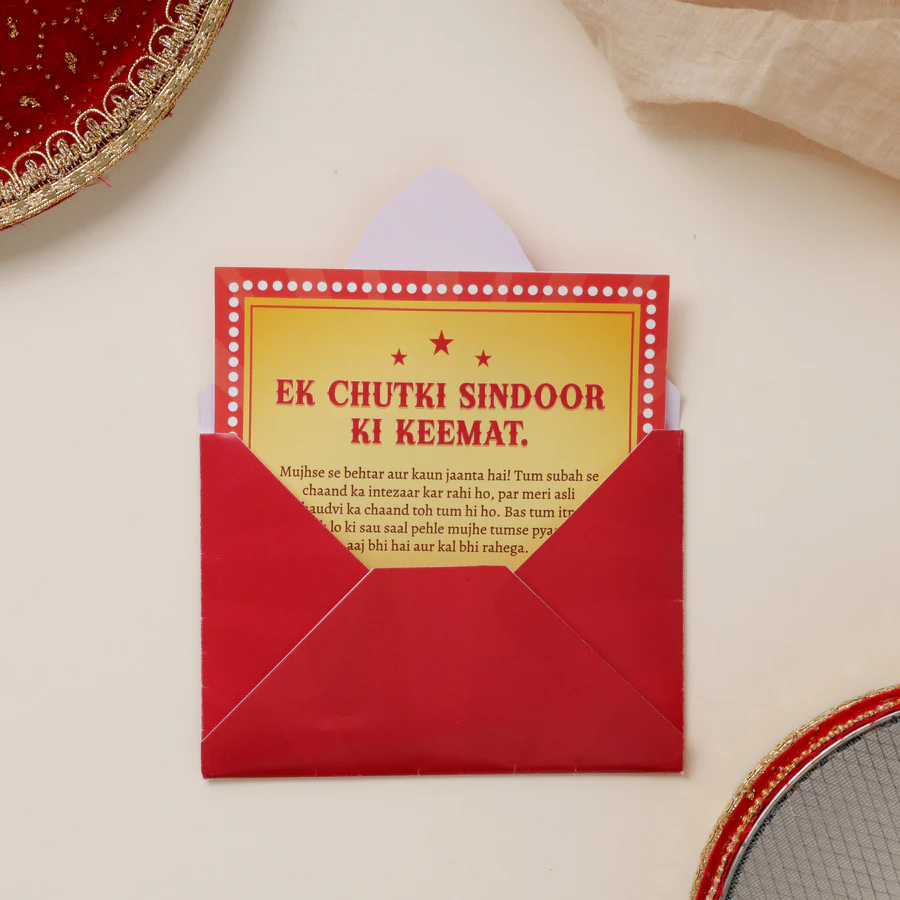 Karwa Chauth Bollywood Letter - Image 3