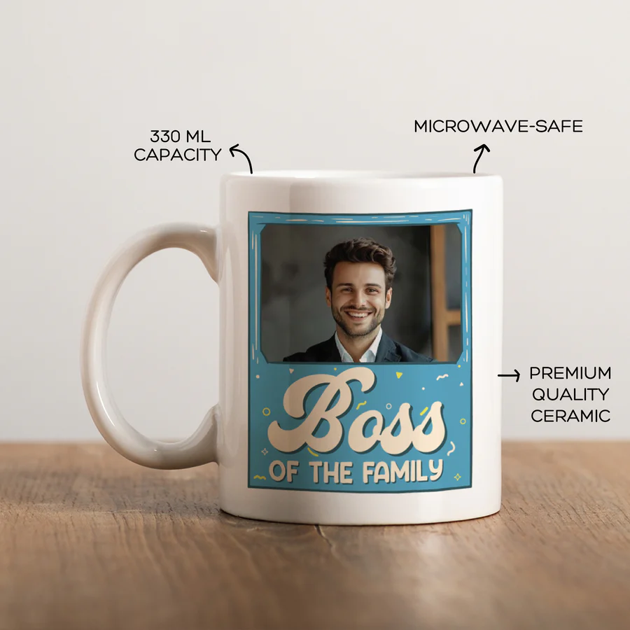 Boss of the Family Mug - Image 3