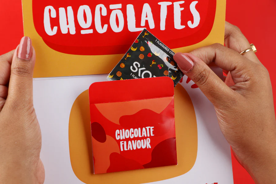 Chocolate Condom Card - Image 3