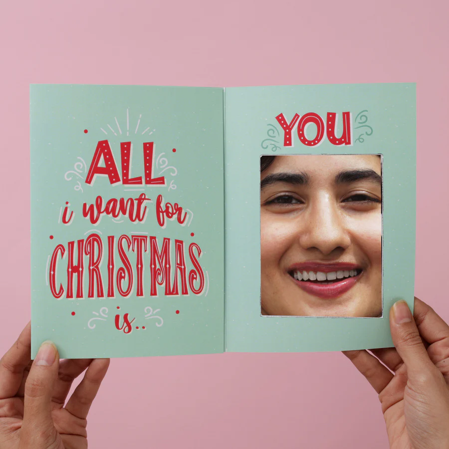 Christmas Mirror Card