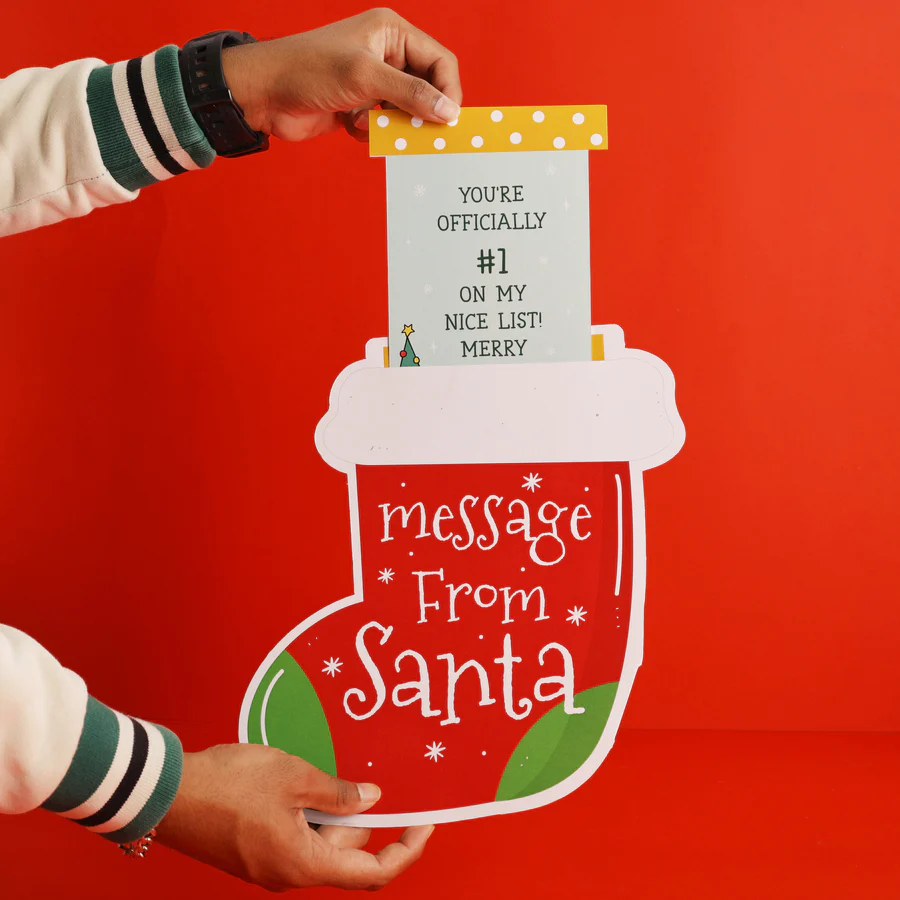 Christmas Sock Card