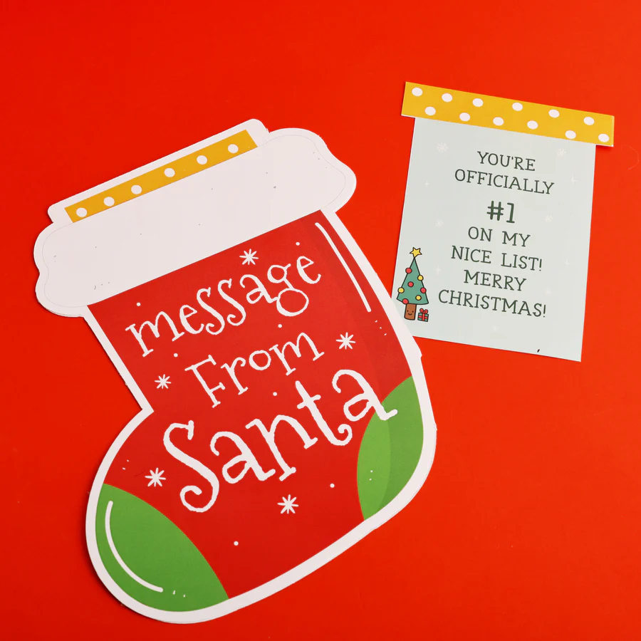 Christmas Sock Card - Image 4