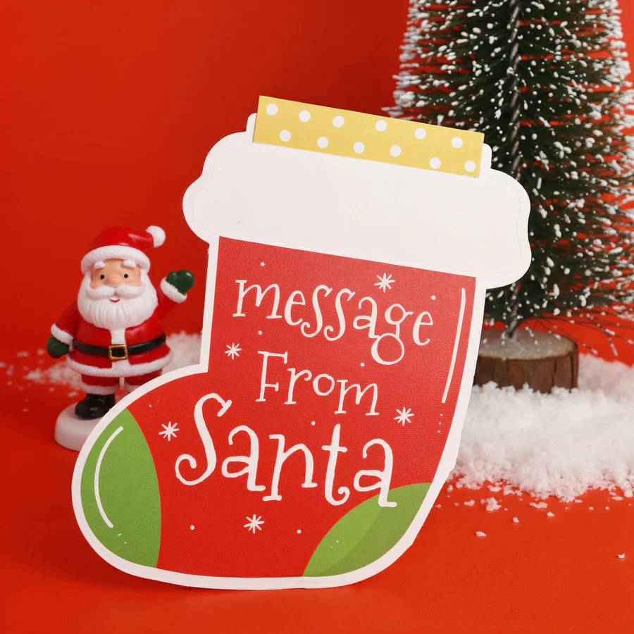 Christmas Sock Card - Image 5