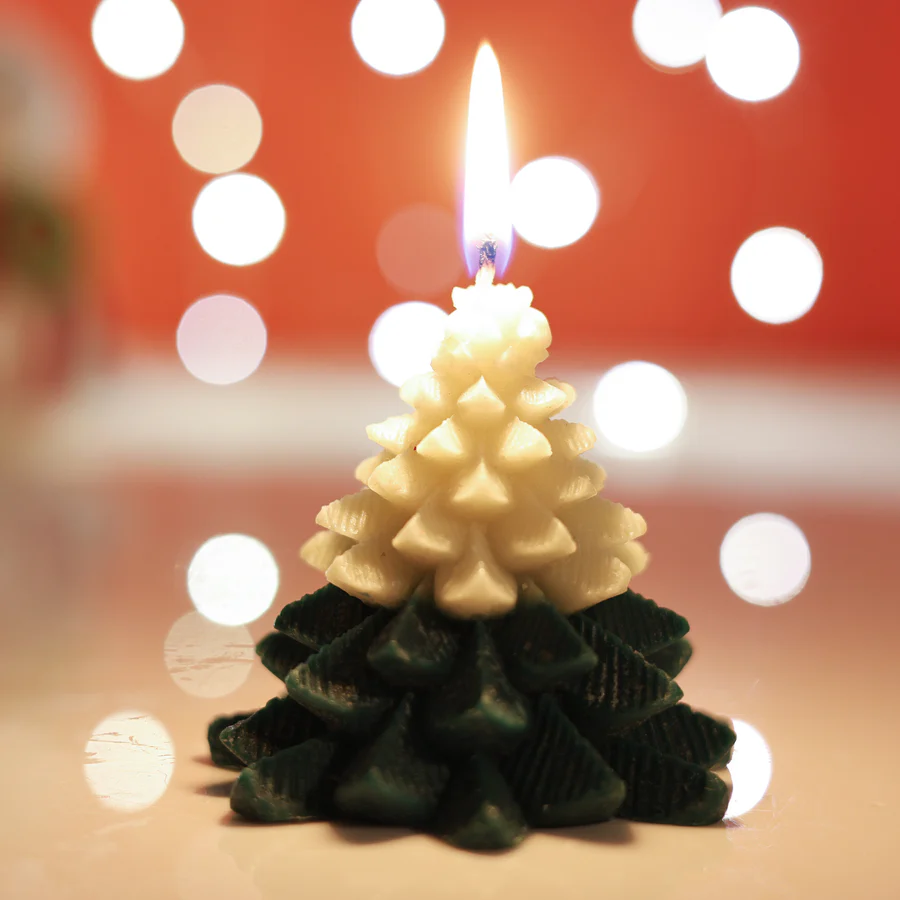 Christmas Tree Candle - Image 2