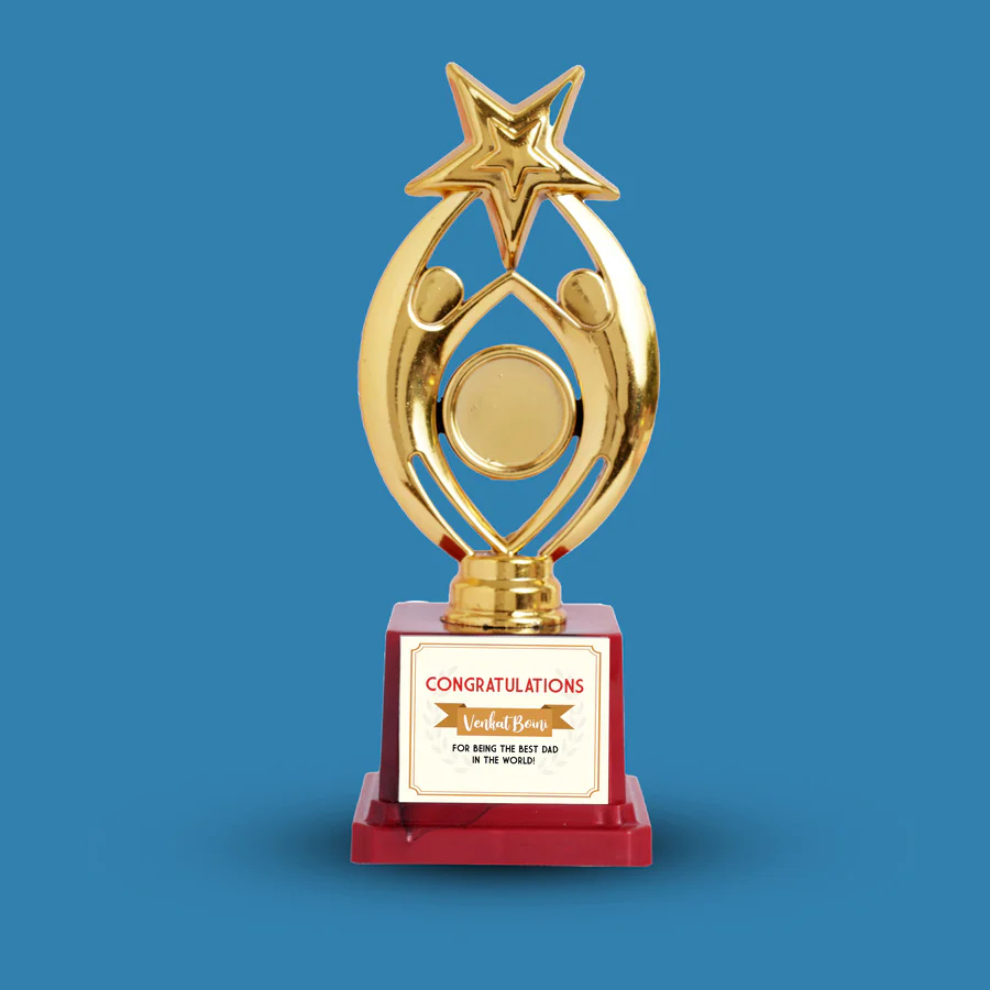 Congrats Winner Trophy- Best Dad - Image 3
