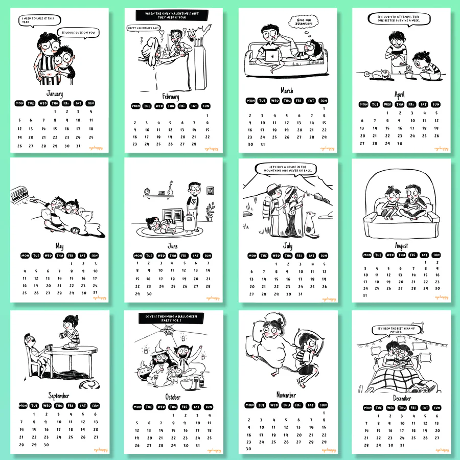 Couples Adventure Calendar - Set of 3 - Image 7