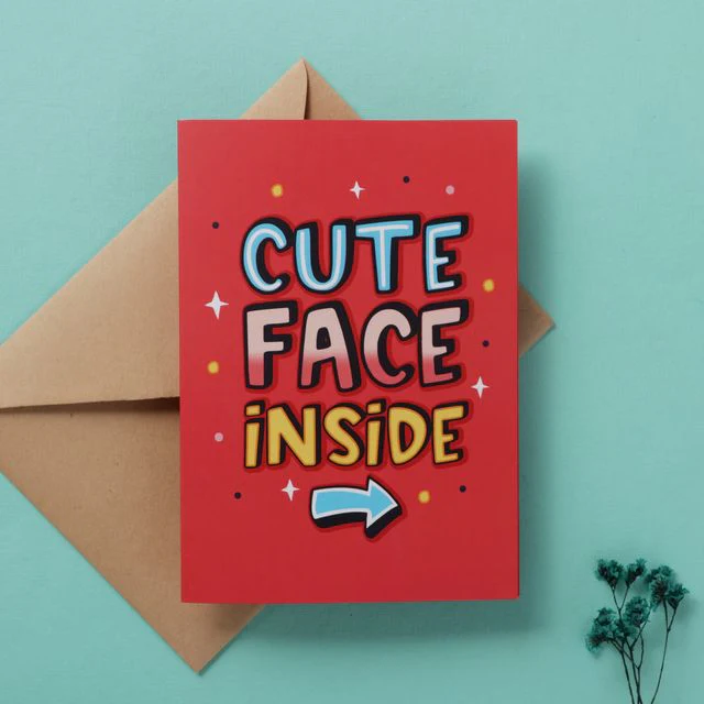 Cute Person Mirror Card - Image 3
