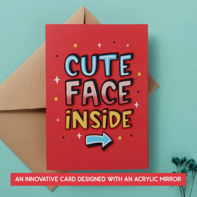 Cute Person Mirror Card - Image 7
