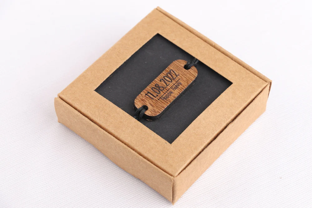 Date Wooden Rakhi - Image 3