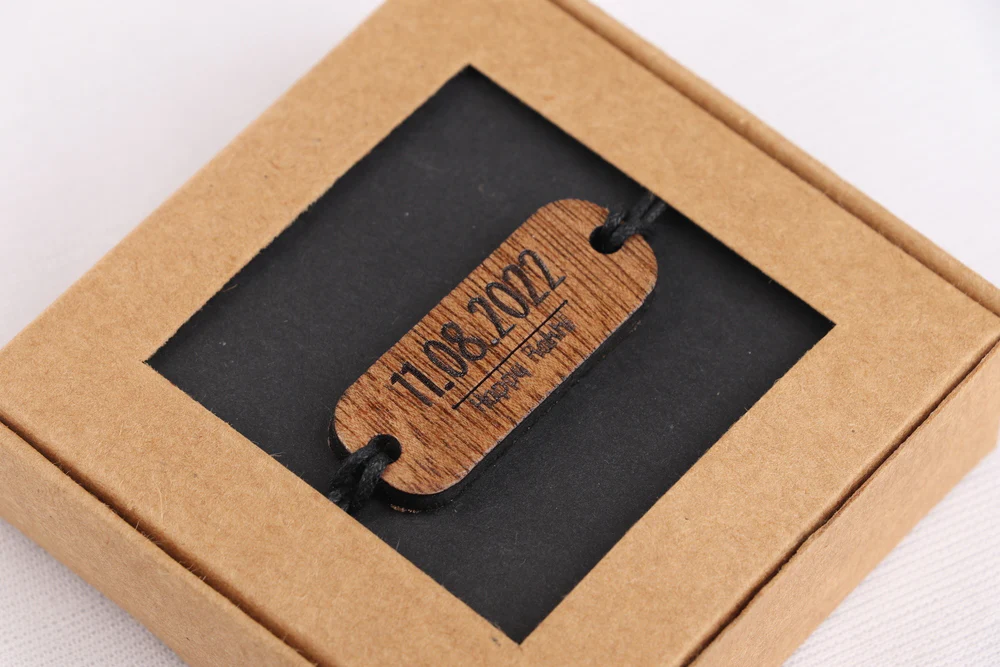 Date Wooden Rakhi - Image 4
