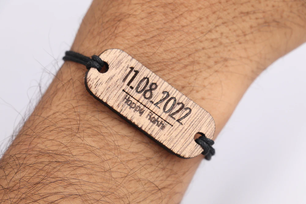 Date Wooden Rakhi - Image 5