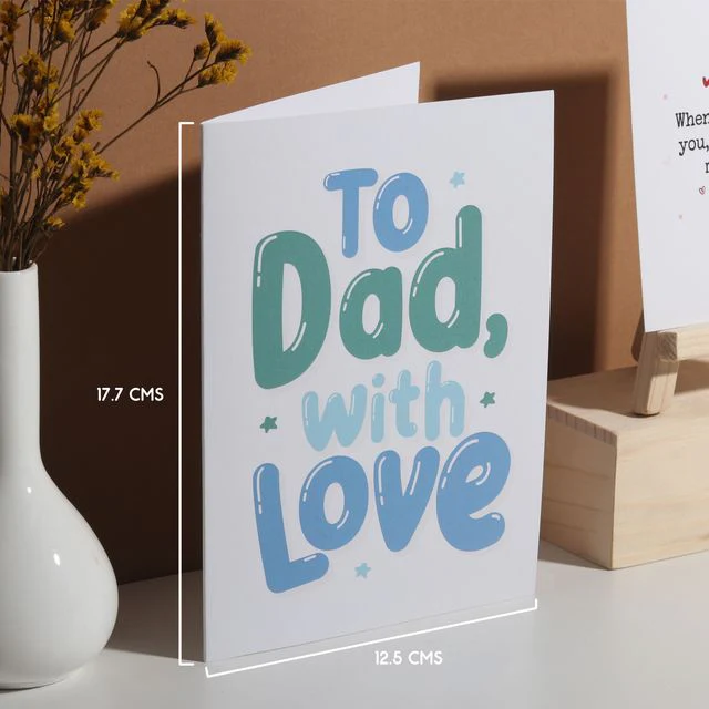 Dear Dad Letter Card - Image 5