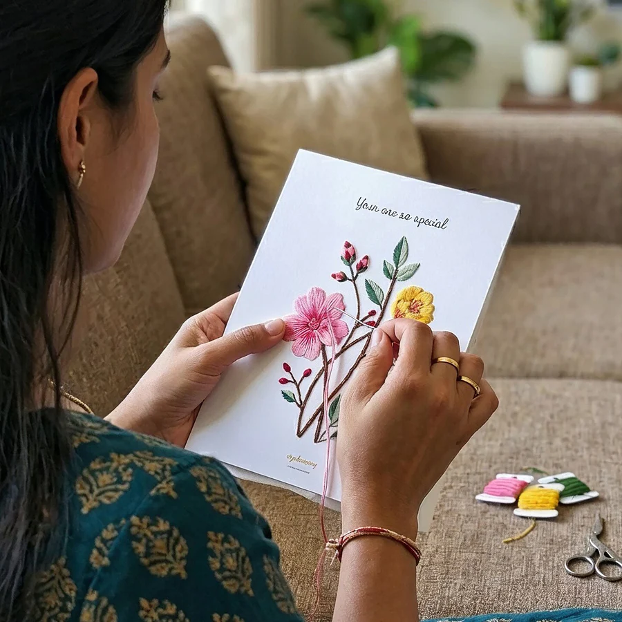 DIY Embroidery Card - Image 3