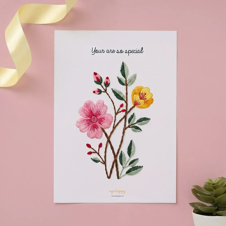 DIY Embroidery Card - Image 4