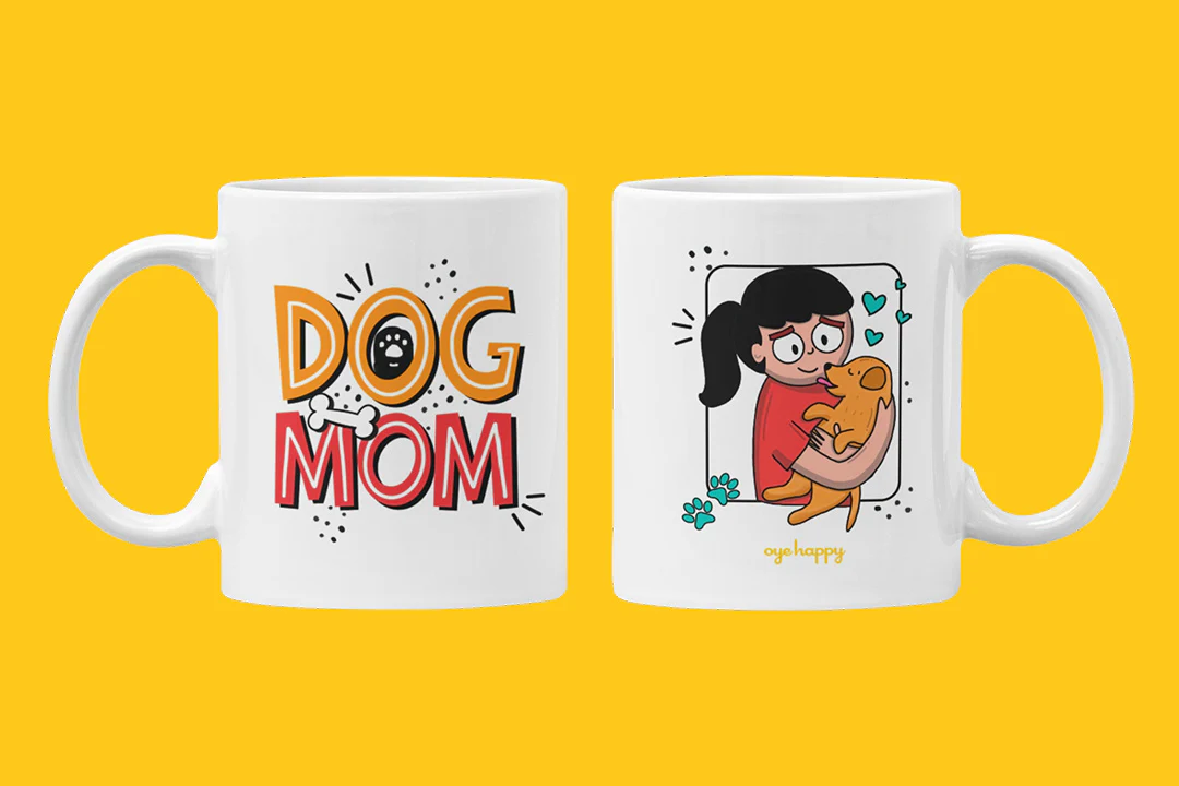 Dog Mom Mug - Image 3