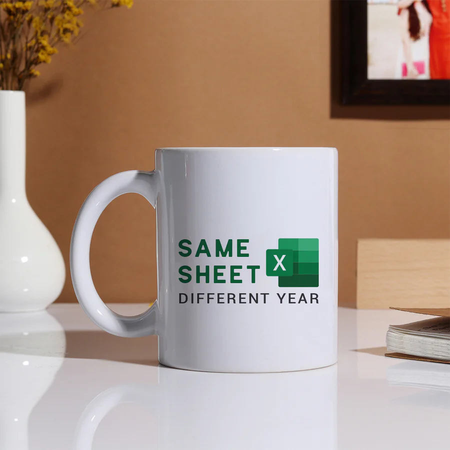 Excel Sheet Mug - Image 2
