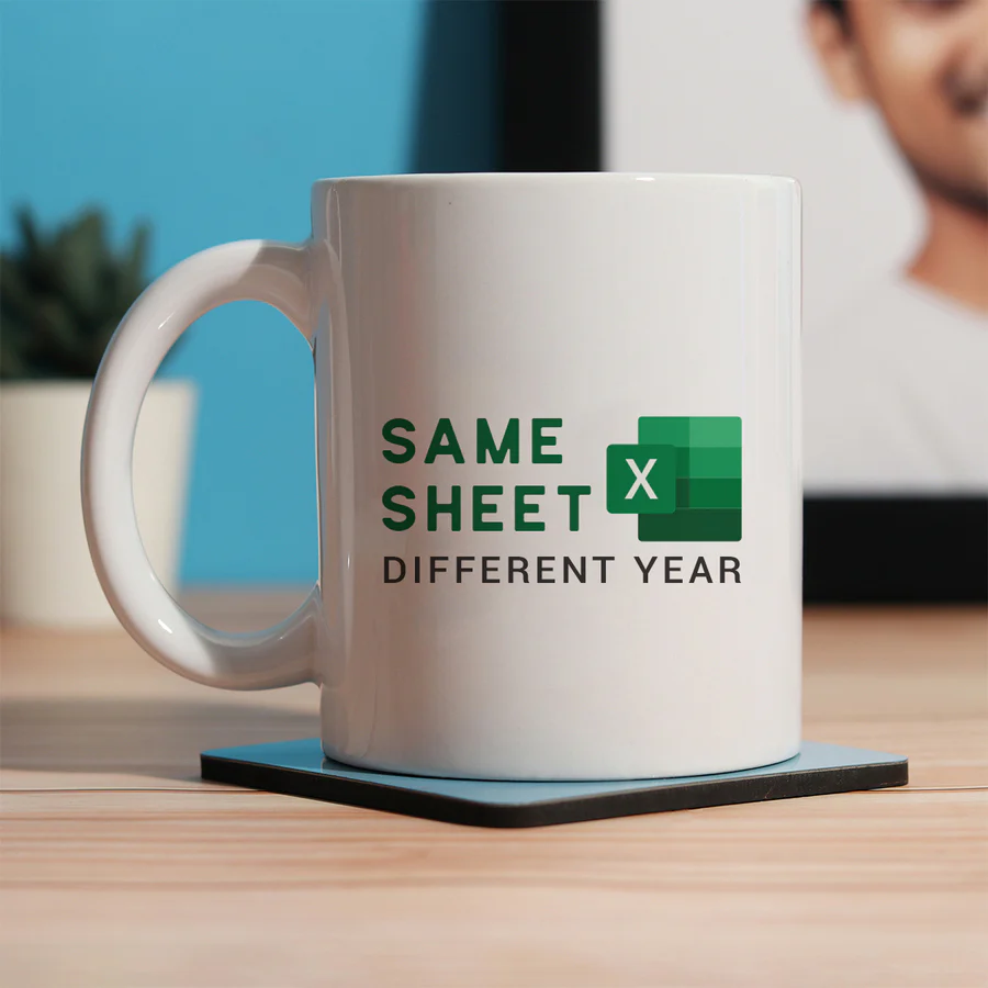 Excel Sheet Mug - Image 4