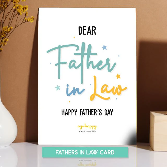 Father-in-Law Card - Father's Day Edition - Image 3