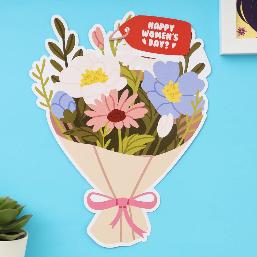 Flower Card with Hidden Message - Image 3