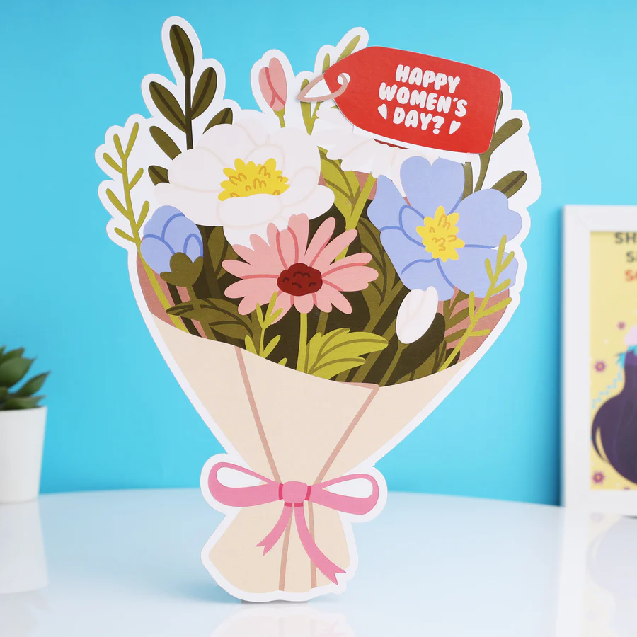Flower Card with Hidden Message - Image 5