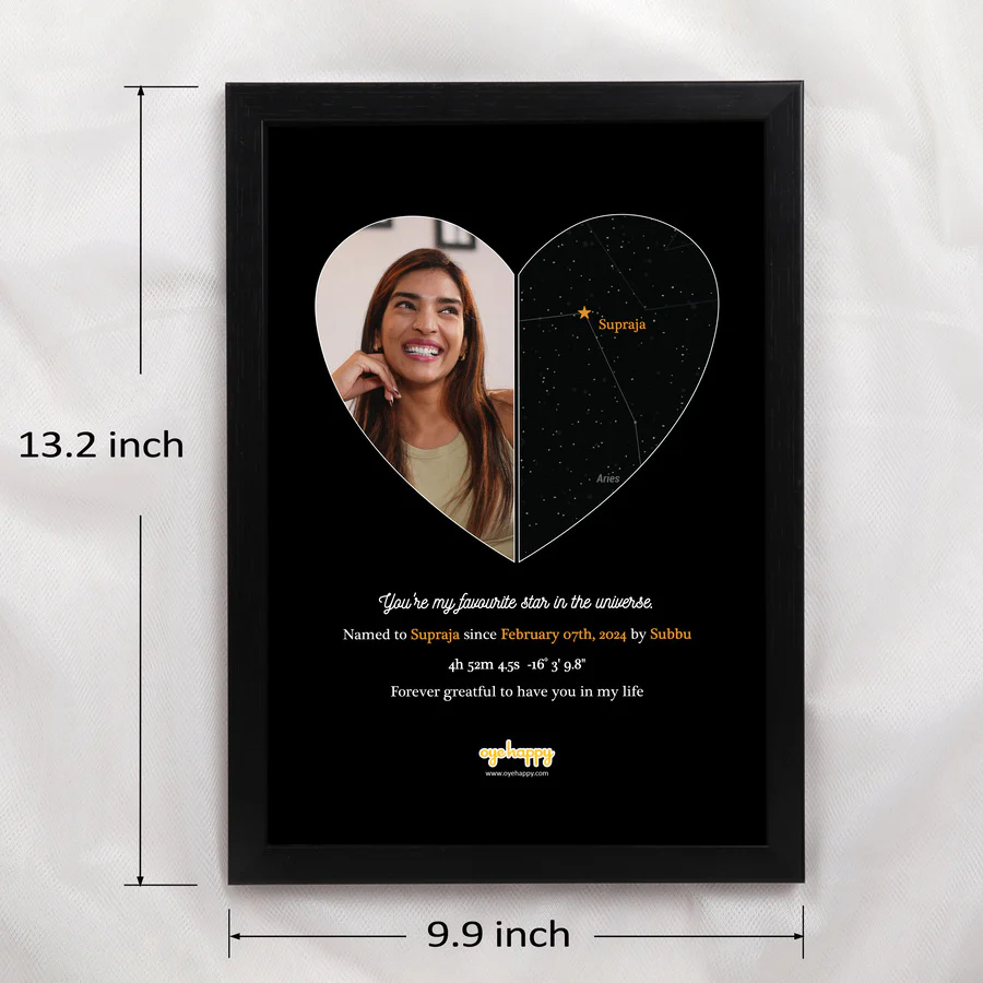 Star - Custom Photo Edition (A4 with Acrylic Glass) - Image 6