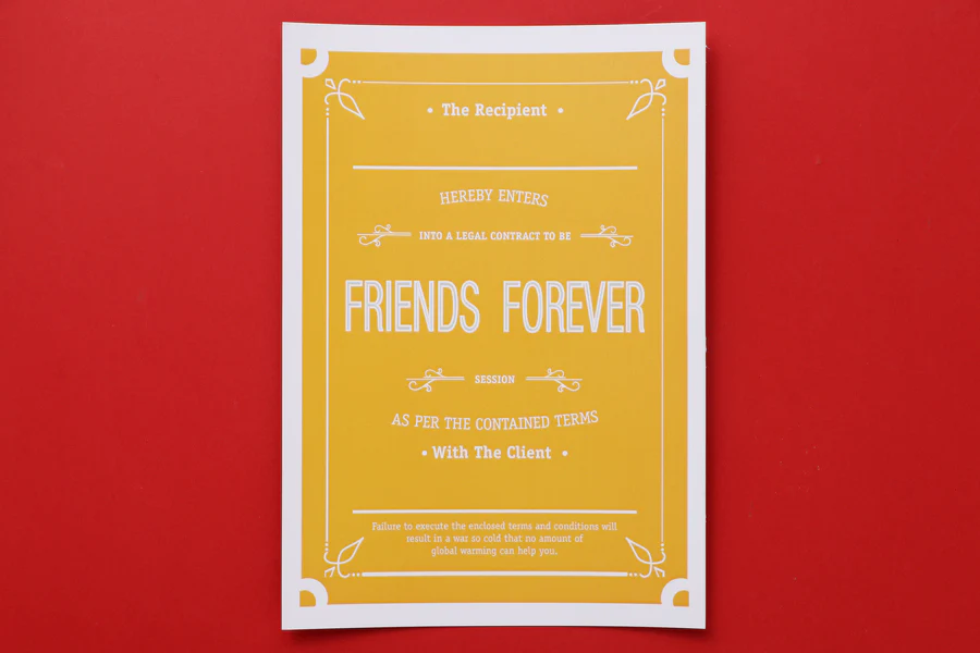 Friendship Contract - Image 2