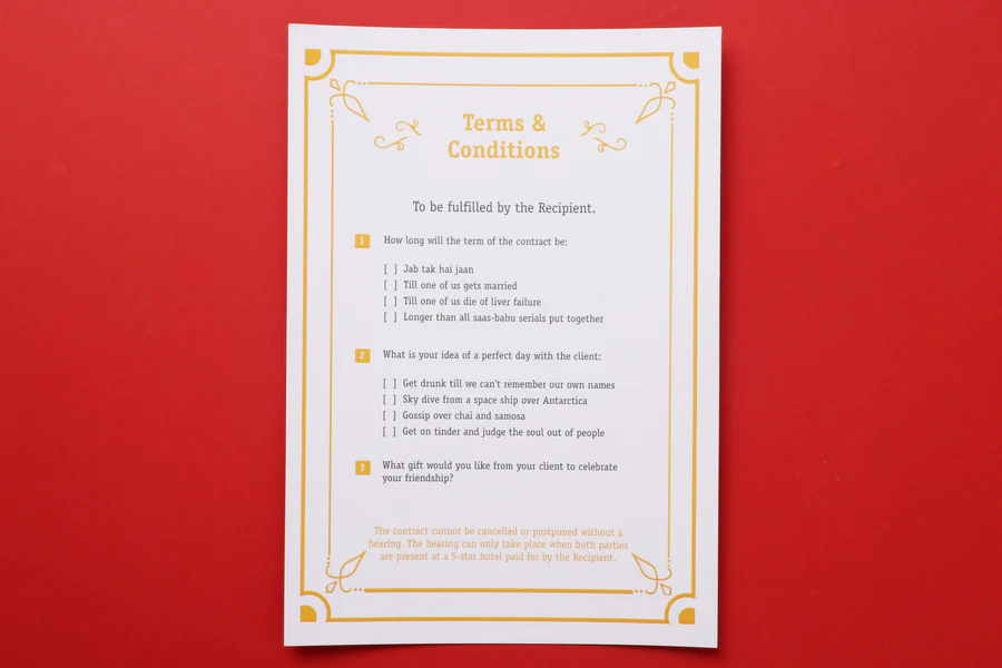 Friendship Contract - Image 3