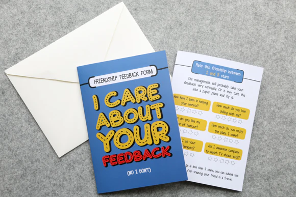 Friendship Feedback Card - Image 2
