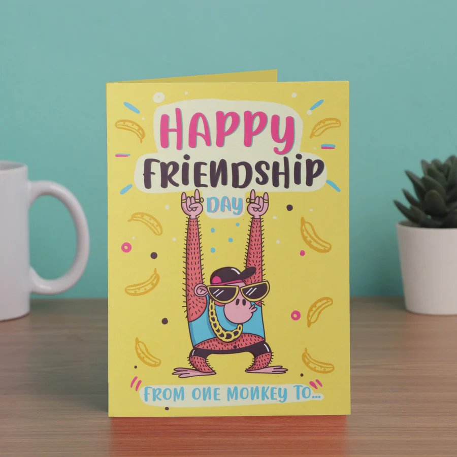Friendship Monkey Card - Image 3