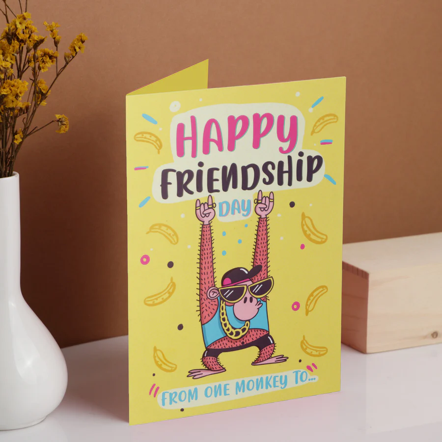 Friendship Monkey Card - Image 5