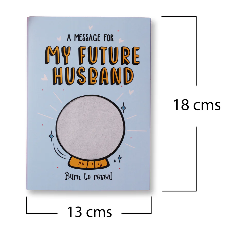 Future Husband Hidden Message Fire Card - Image 3